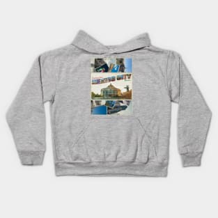 Greetings from Mexico City in Mexico Vintage style retro souvenir Kids Hoodie